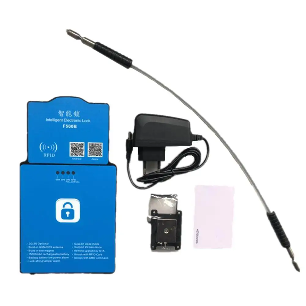 Cadenas GPS Intelligent Anti-Vol BAYOA BY-10 – Suivi en Temps Réel | Lot de 10