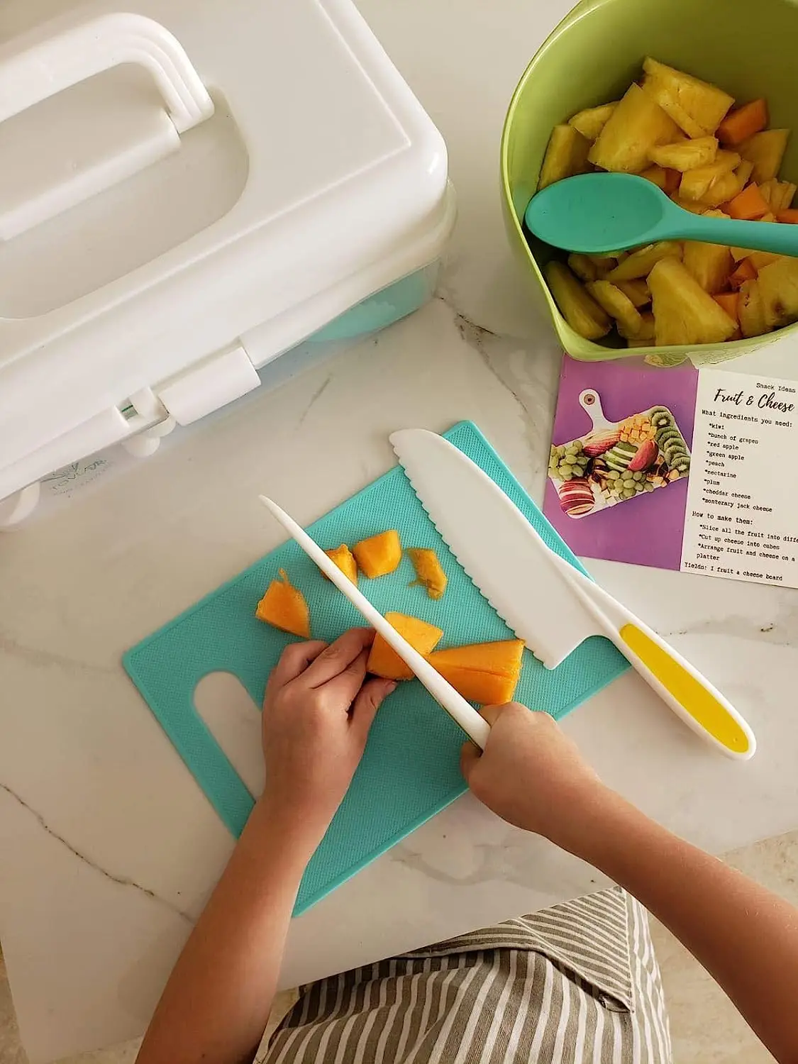 Set Ustensiles de Cuisine Jouet pour Enfants 2-4 Ans – Sans BPA, Écologique