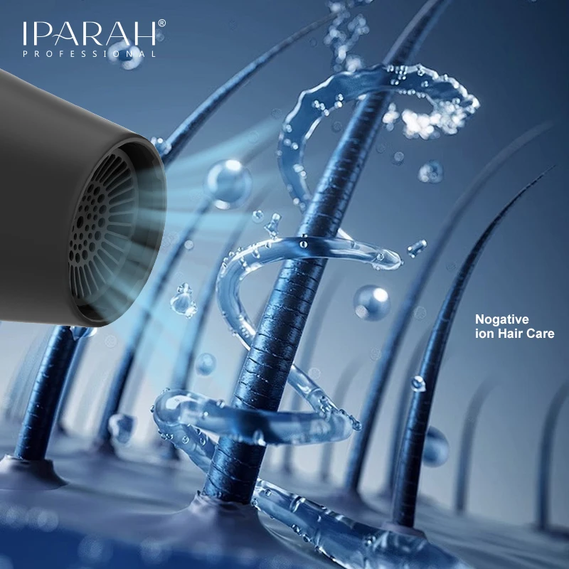 Sèche-cheveux professionnel IPARAH P-350 2200W - Séchage rapide & puissant