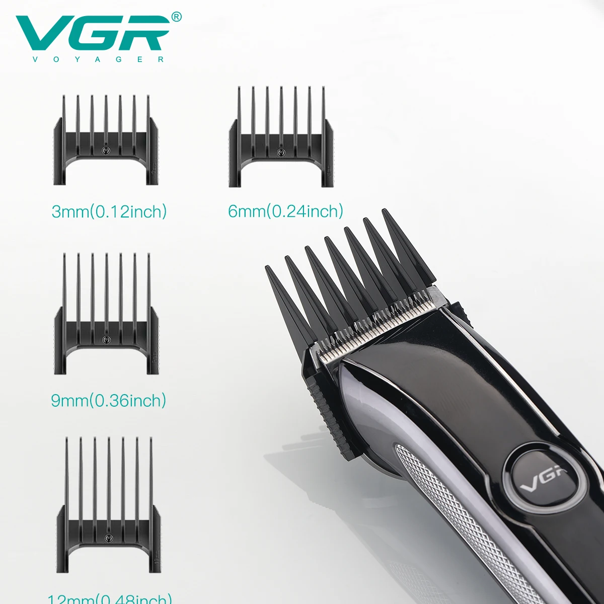 VGR V-288 Tondeuse Sans Fil Rechargeable USB – Coupe Professionnelle 120min
