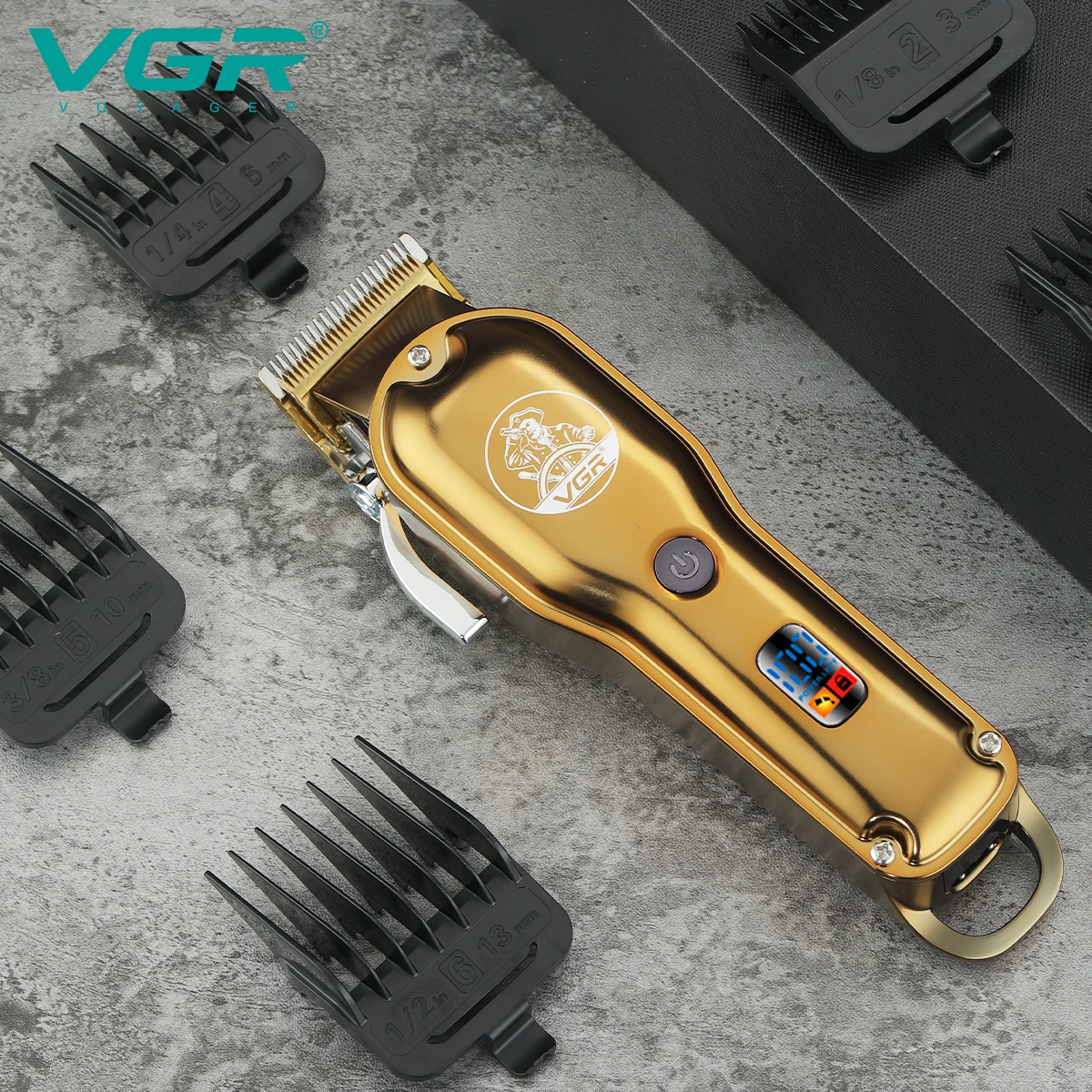 Tondeuse VGR V-650 Sans Fil Rechargeable – Professionnelle 200min d'Autonomie