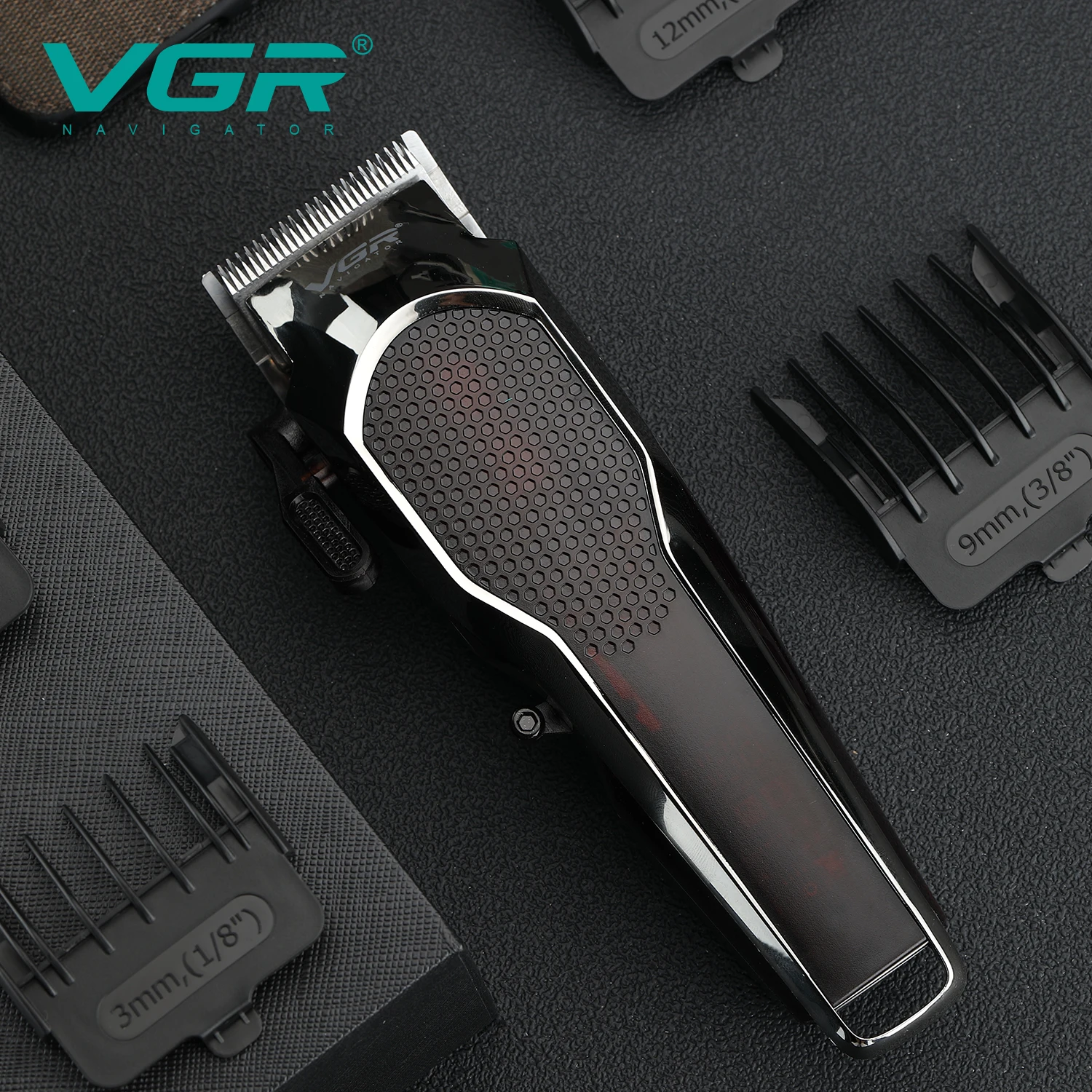 Tondeuse VGR V-189 Professionnelle Sans Fil Rechargeable USB – 180min d'Autonomie