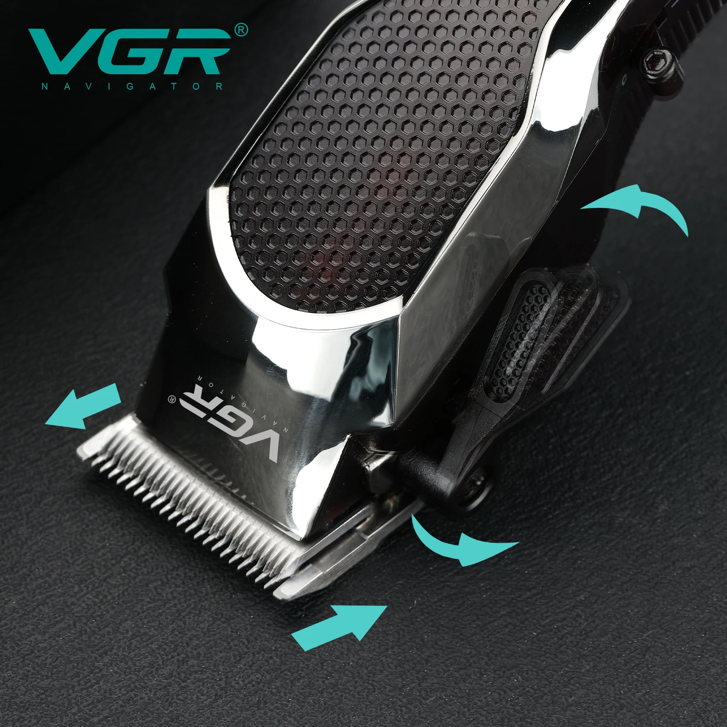 Tondeuse VGR V-189 Professionnelle Sans Fil Rechargeable USB – 180min d'Autonomie