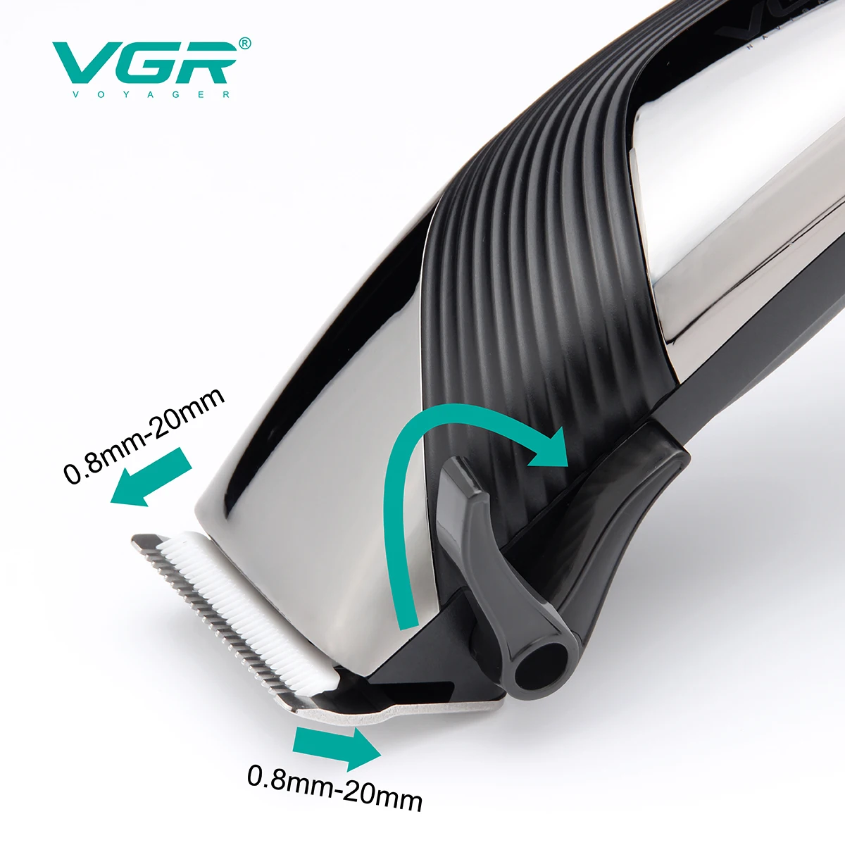 VGR V-121 Tondeuse Professionnelle Moteur AC Puissant 7W – Coupe Précise & Silencieuse