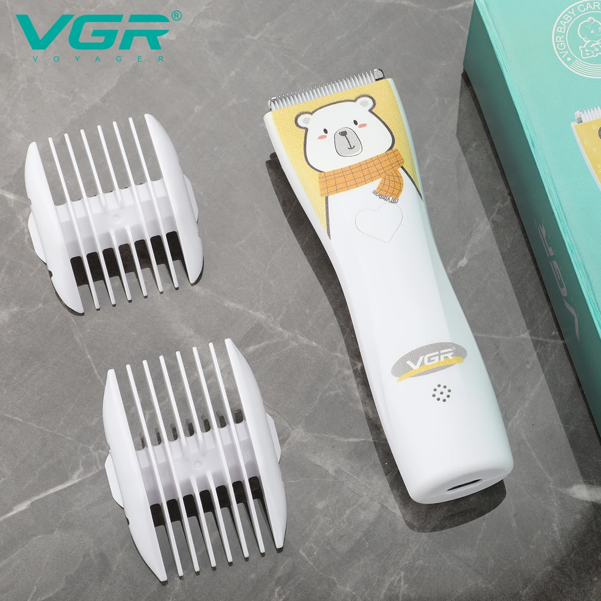 Tondeuse Bébé VGR V-152 Professionnelle | Étanche IPX7 | Lame Céramique Silencieuse