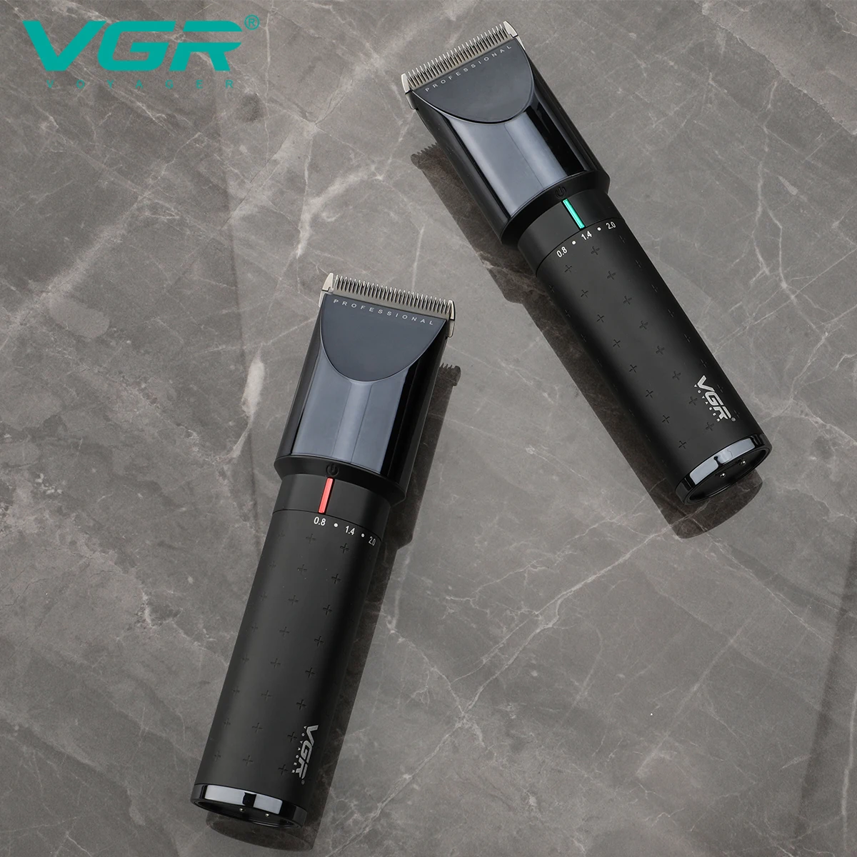 VGR V-698 Tondeuse Professionnelle Sans Fil Rechargeable pour Salon de Coiffure – 200min d'Autonomie