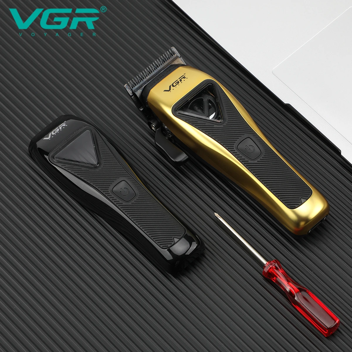 Tondeuse Professionnelle VGR V-015 | Moteur 9000 tr/min | Lame DLC | Autonomie 120 min