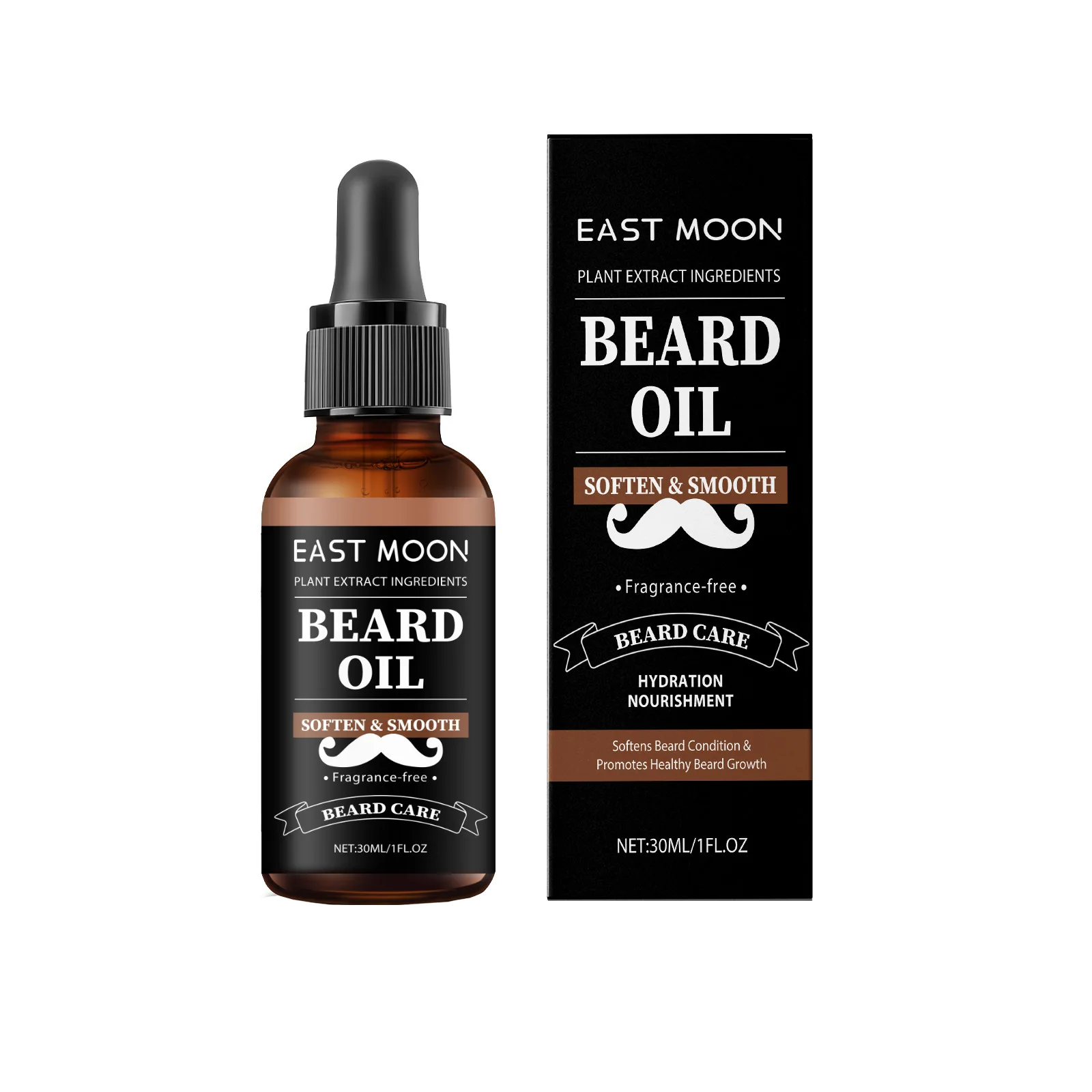 Huile de Croissance pour Barbe – Soin Naturel à l'Argan & Jojoba 30ml