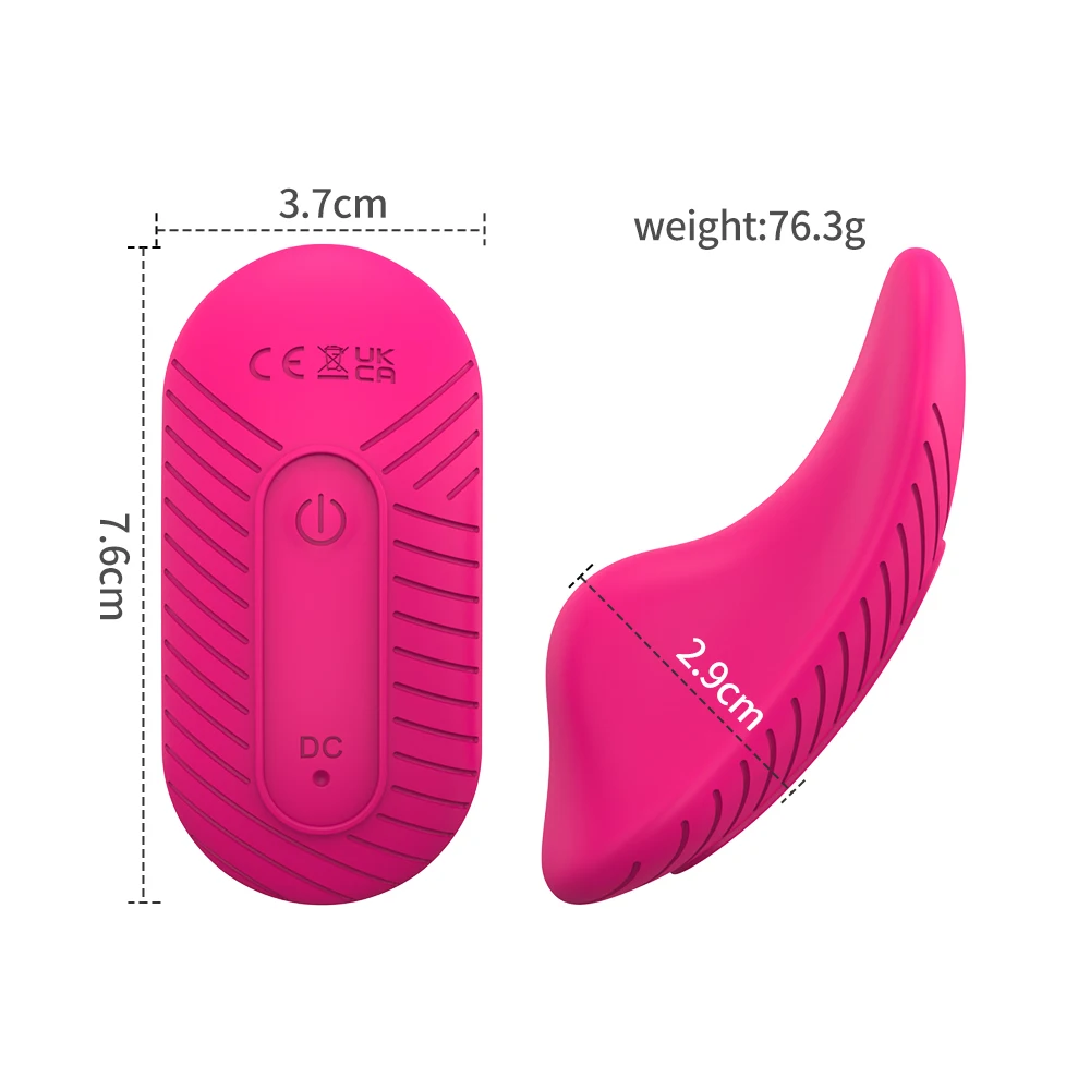 Vibromasseur Portable Sans Fil 10 Fréquences en Silicone – Stimulateur Point G Rechargeable USB