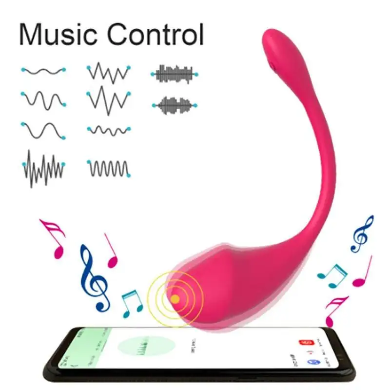 Vibrateur Féminin Bluetooth Télécommande App – Culotte Vibrante Rechargeable 10 Modes