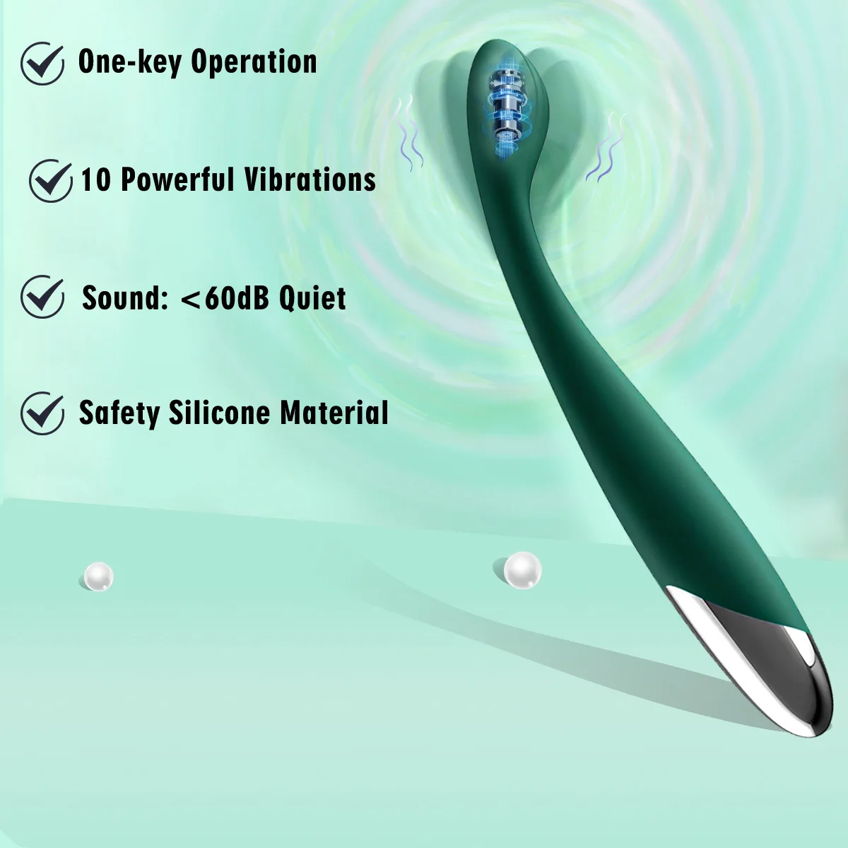 Vibromasseur Point G Gelance – 10 Modes de Vibration, Rechargeable USB, 100% Étanche