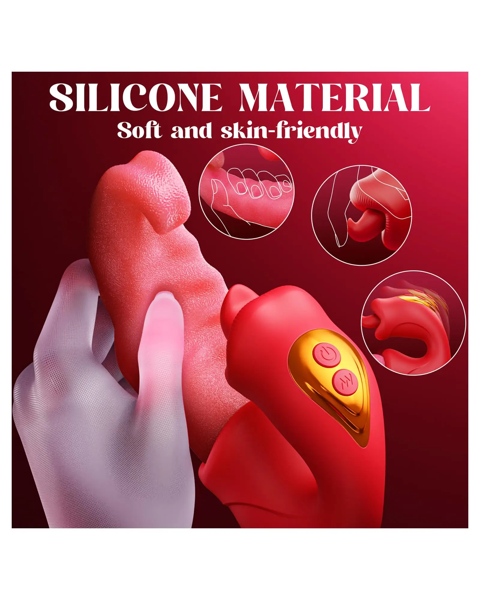 Vibromasseur Double Stimulation Point G & Clitoris Gelance – 10 Modes, Rechargeable USB, 100% Étanche