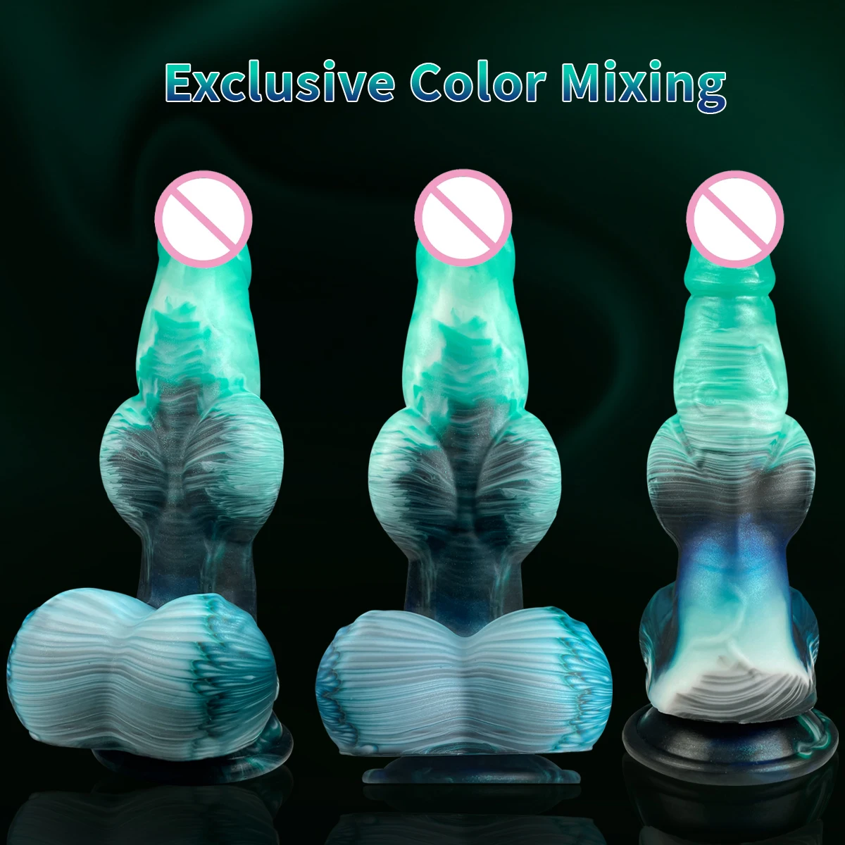 Fantasy Monster Alien Gode Anal Gonflable avec Réaliste Grand Silicone Cheval Jouet Sex Toys pour Femmes Adultes