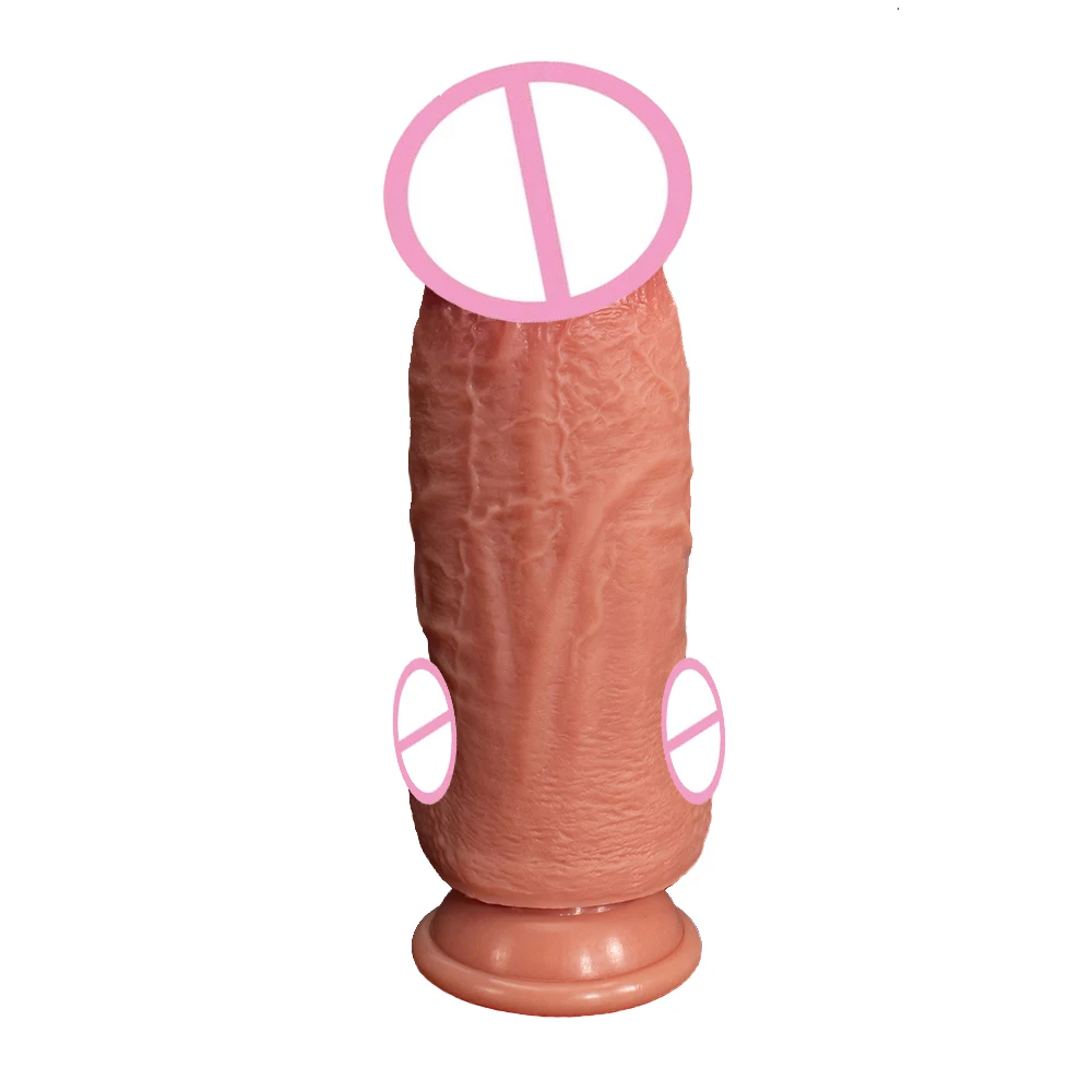 8.46 pouces réaliste énorme épais XXL gode pour les femmes doux télécommande vibrant chauffage gland potelé grand renflement réaliste énorme