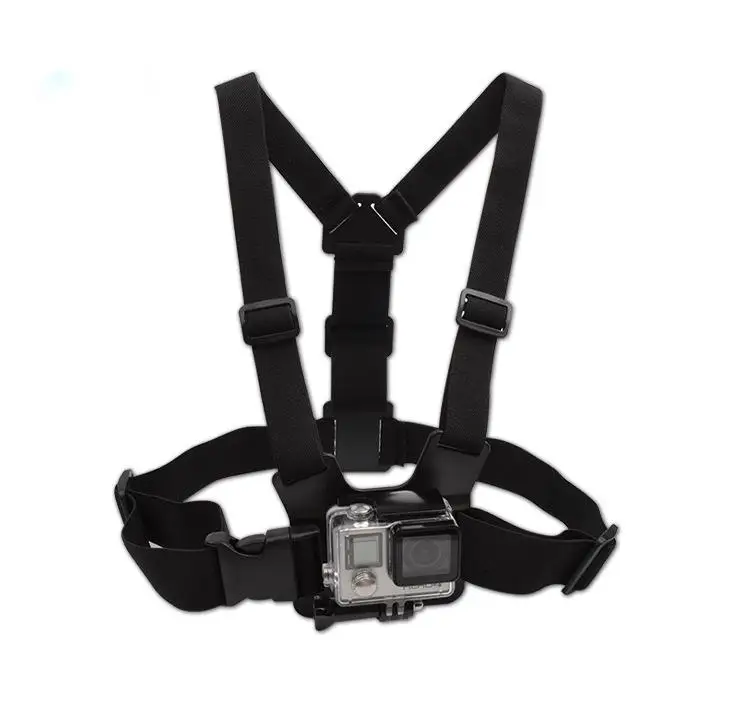 Support Poitrine Multifonctionnel pour Téléphone & Caméra GoPro – Réglable & Universel 4-7"