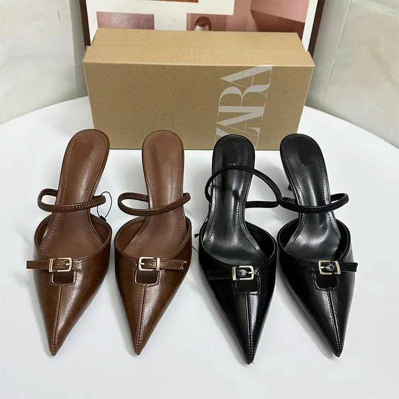 Sandales mules compensées femme à bout ouvert – Plateforme ultra-haute imperméable & légère