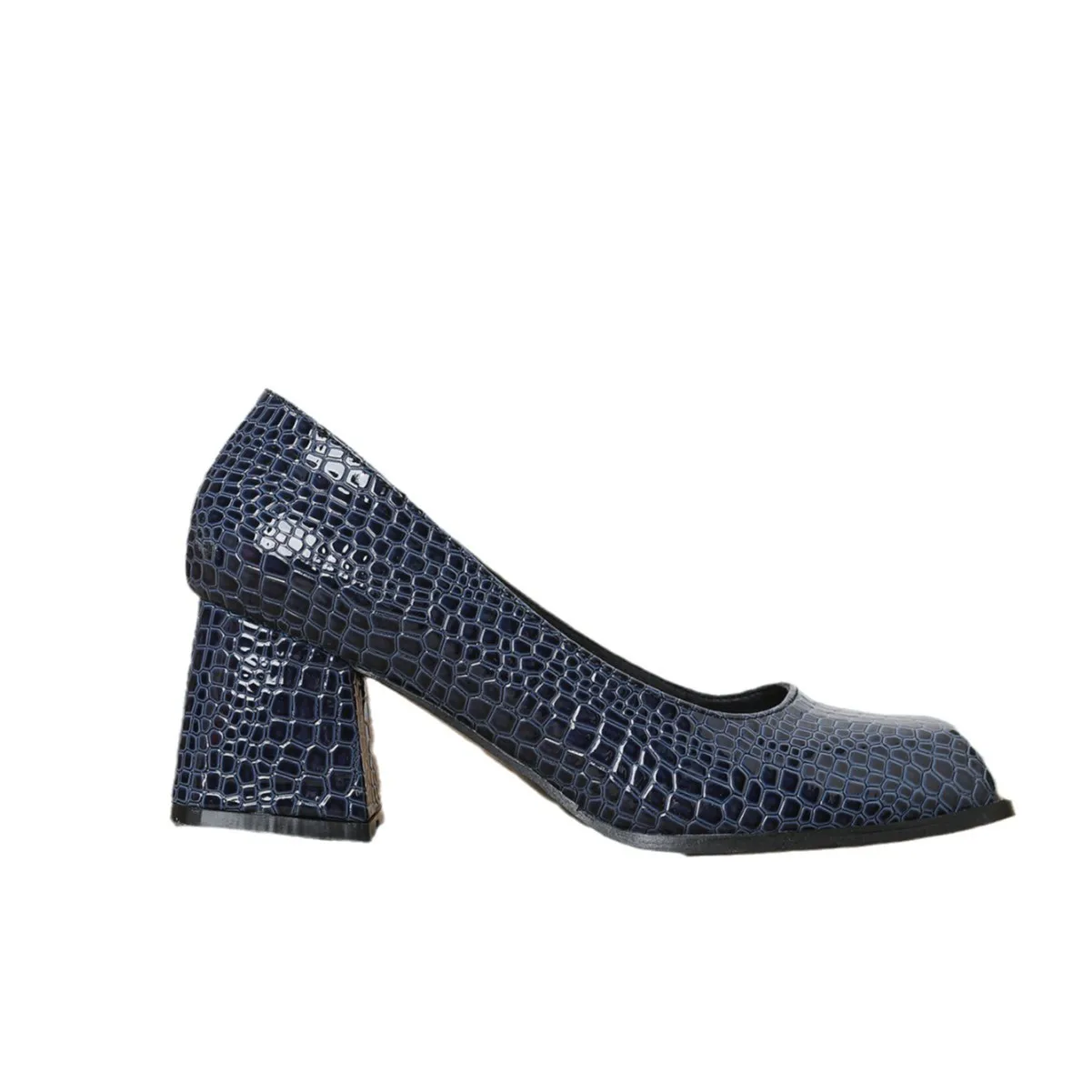 Chaussures Femme à Bout Carré | Talon Épais 5-8cm | Imperméables | Bureau & Formel