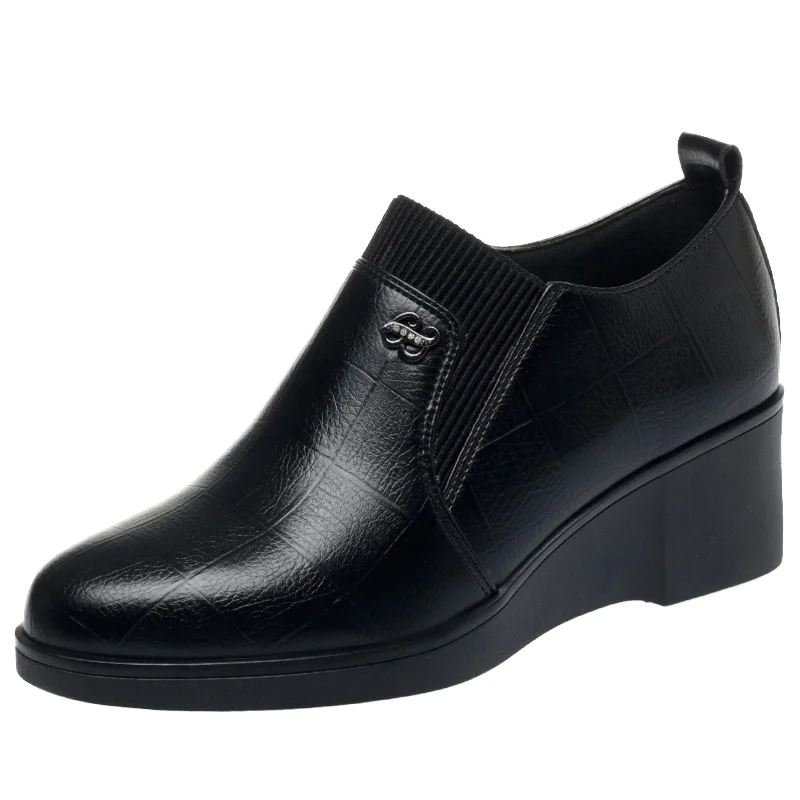 Chaussures compensées femme semelle plateforme | Antidérapantes, imperméables & légères