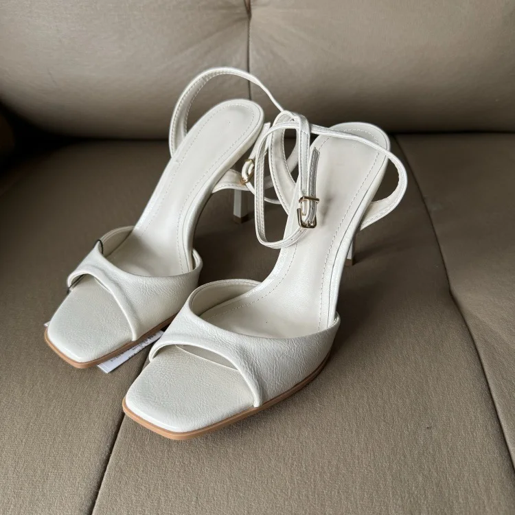 Sandales plateforme talon haut femme à bout ouvert – Collection Été-Automne 2025