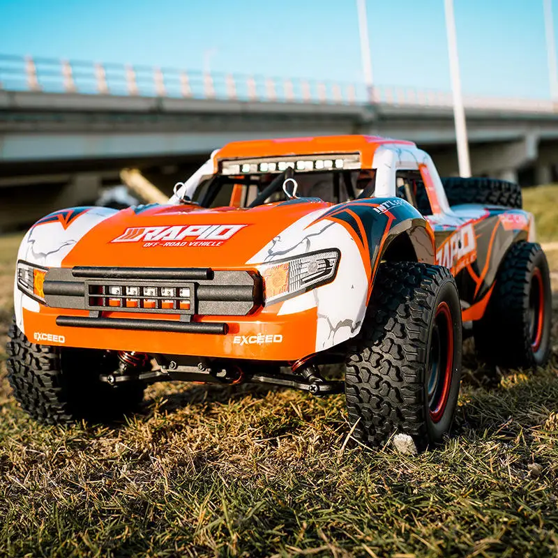 Voiture RC AiJH 70KM/H Drift Brushless 4x4 Tout-Terrain 1:14 LED 2.4G - Prêt à l'emploi