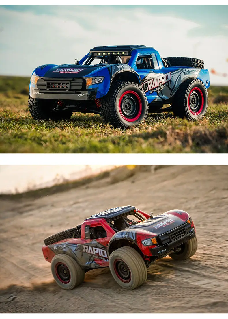 Voiture RC Haute Vitesse 48km/h – Tout-Terrain Télécommandée 1:14 Dérive & Escalade