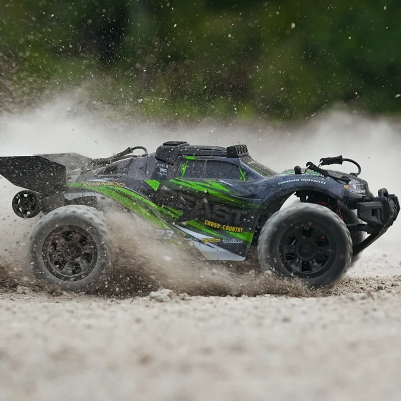 Voiture RC AiJH SG118 Pro 1:18 – Tout-terrain haute vitesse 35 km/h avec phares LED