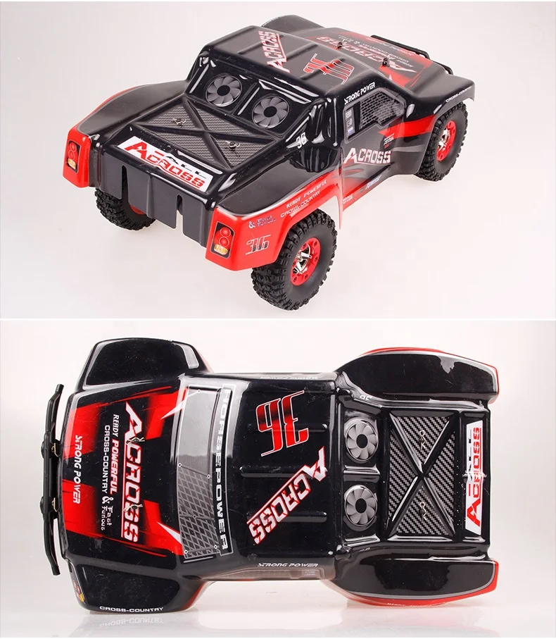 Voiture RC Tout-Terrain 1/12 | 4WD 50 km/h Télécommande 100m | Prêt à l'emploi