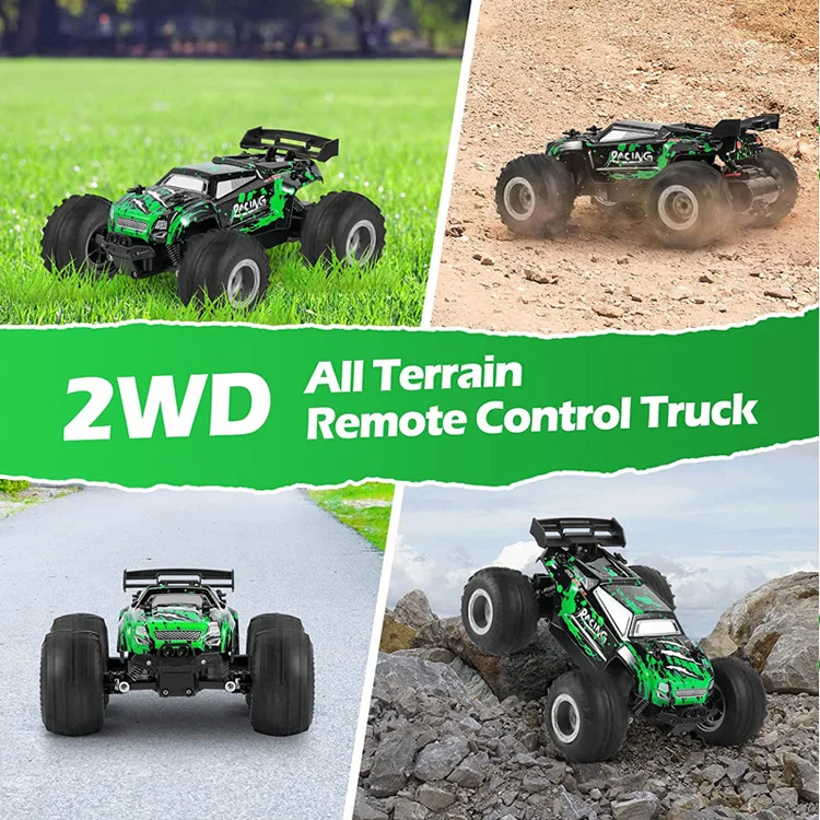 Voiture RC Tout-Terrain Grande Vitesse 4 Canaux – Jouet Télécommandé Enfant