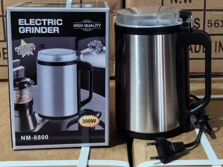 Moulin à café électrique multifonctionnel 300W – Grains, céréales, épices – 250g