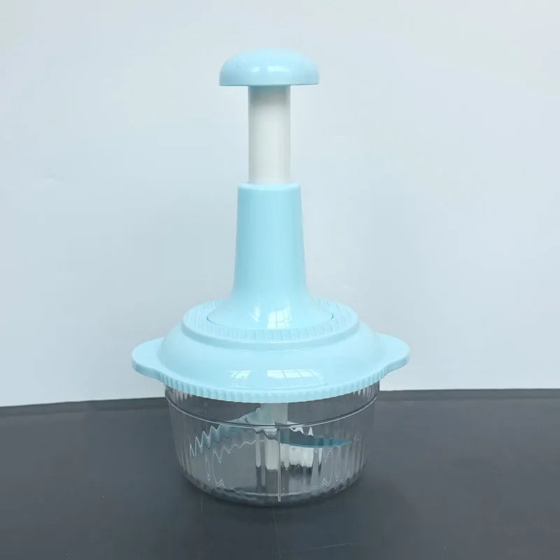 Coupe-légumes multifonctionnel PP/PET 1.5L – Lavable au lave-vaisselle, écologique et durable