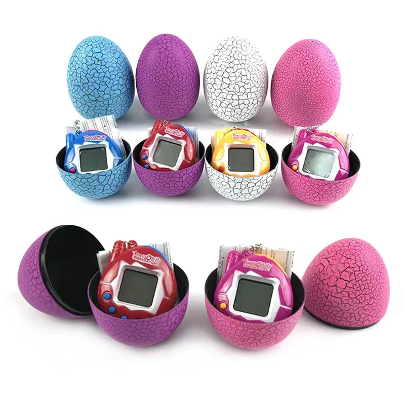 Œuf Dinosaure Culbuto Électronique – Tamagotchi Interactif Multicolore pour Enfants