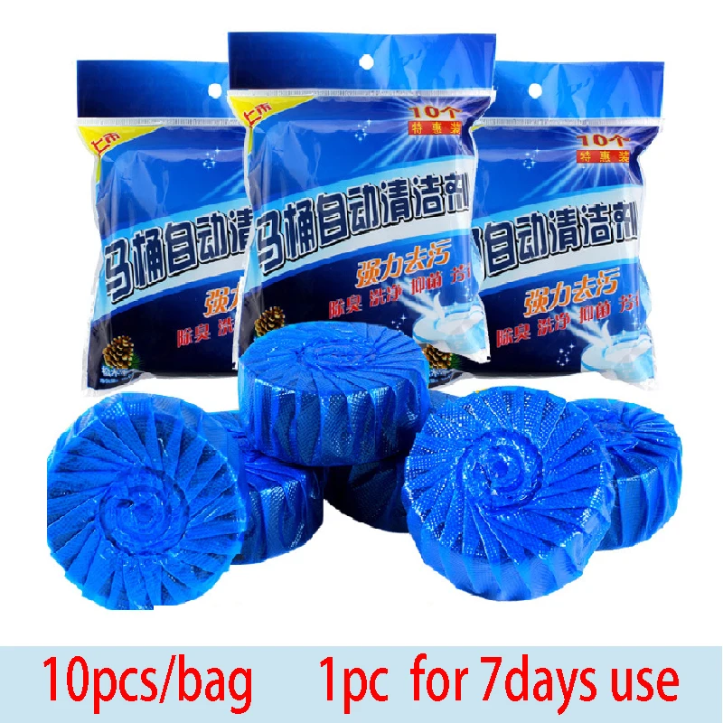 Tablettes WC Effervescentes – Nettoyant & Désodorisant pour Cuvette de Toilette