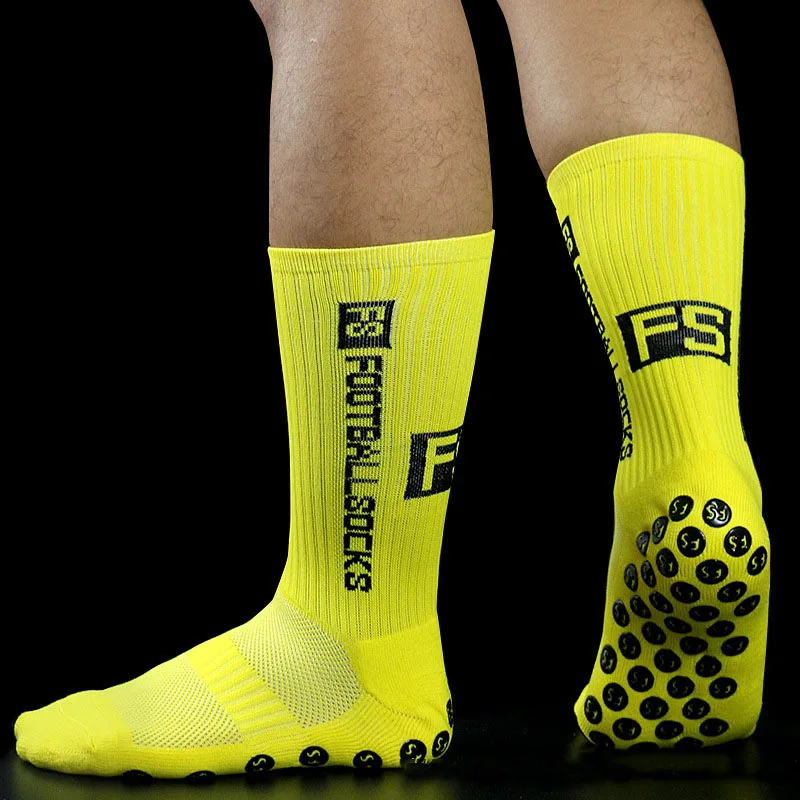 Chaussettes Football Antidérapantes Unisexes – Silicone, Toutes Saisons, Adultes & Enfants
