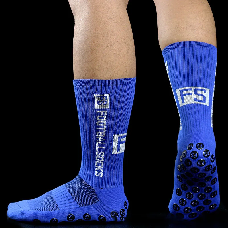 Chaussettes Football Antidérapantes Unisexes – Silicone, Toutes Saisons, Adultes & Enfants