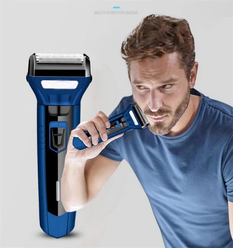 Rasoir Électrique 3 en 1 Multifonction Rechargeable & Lavable