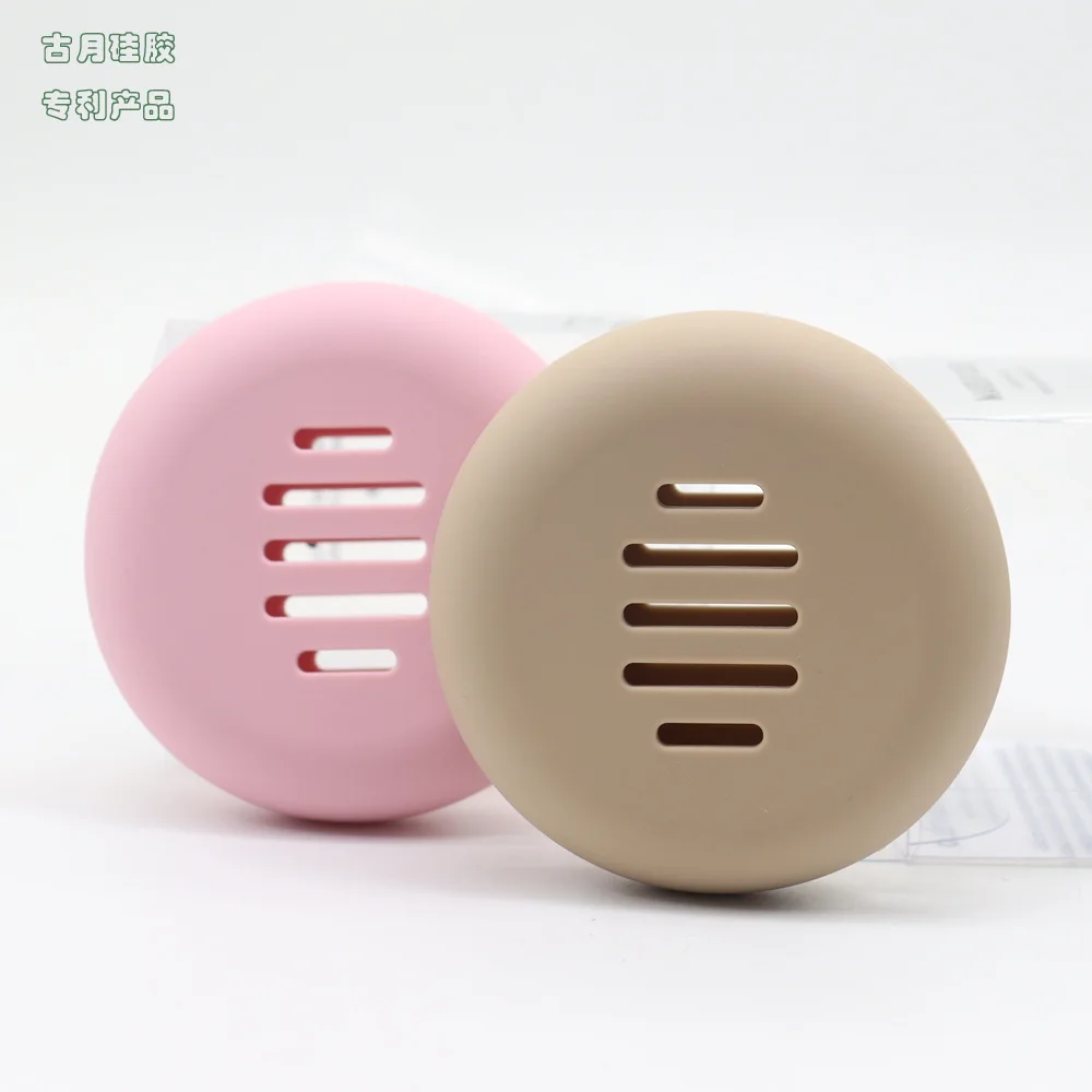 Boîte de rangement en silicone pour pinceaux de maquillage – Portable & Multifonction