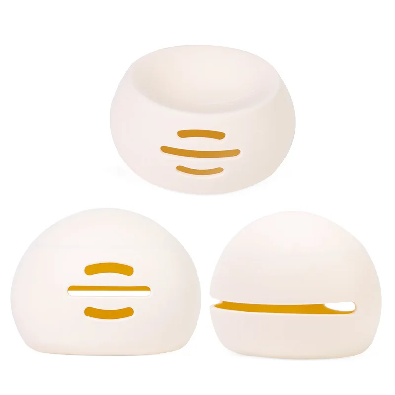 Boîte de rangement en silicone pour œuf de beauté – Anti-poussière & Portable