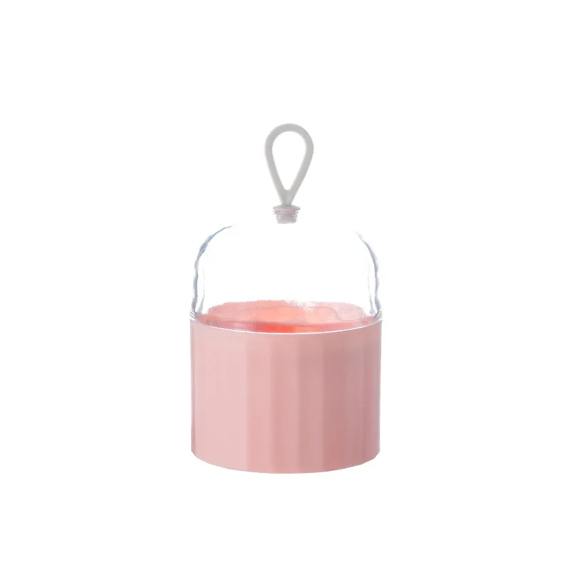 Éponge de maquillage végane avec étui de rangement cosmétique – Lavable & Éco-friendly