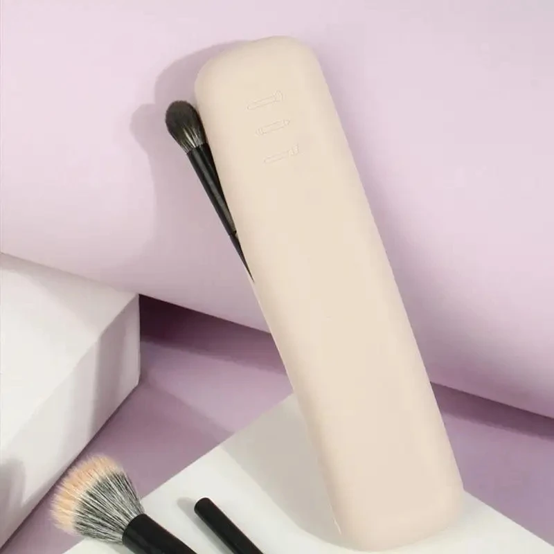 Trousse de Maquillage en Silicone Portable & Imperméable – Pochette Voyage Pliable