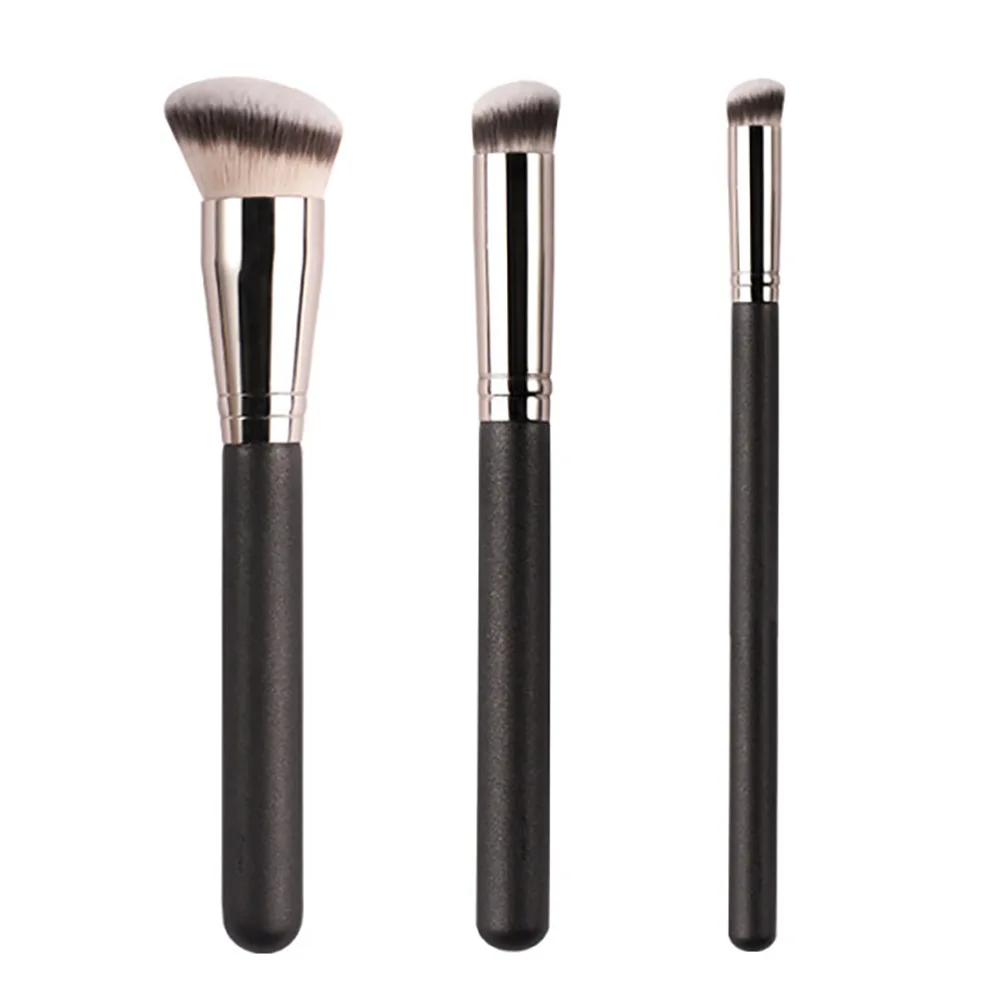 Pinceau de Maquillage Professionnel à Manche en Bois – Haute Qualité