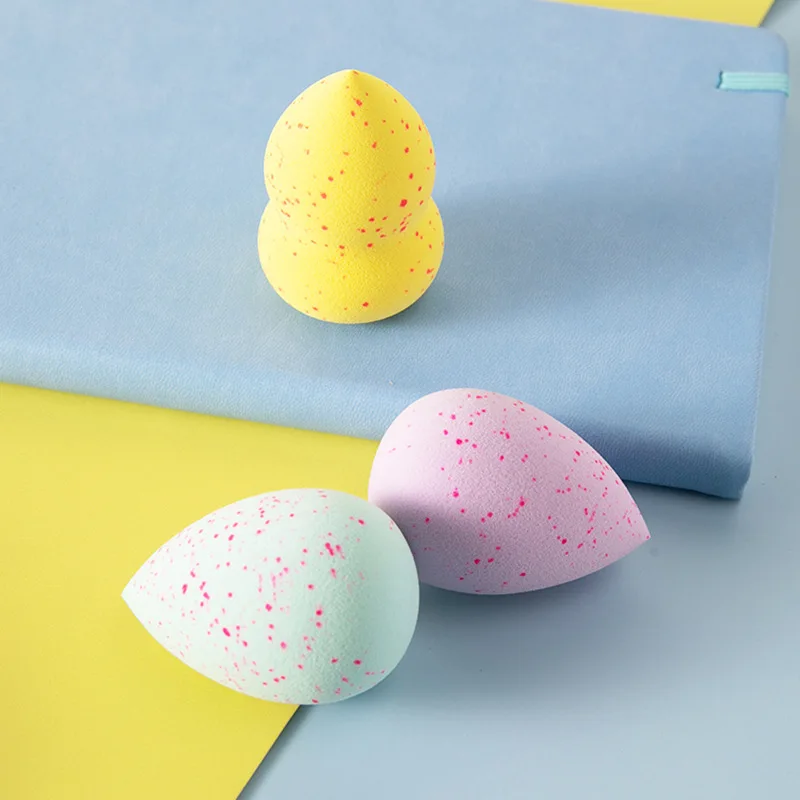 Éponge Maquillage Beauty Egg Meteor Shower – Douce & Lavable, Forme Goutte d'Eau