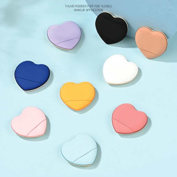 Mini Éponge Maquillage Coussin d'Air Puff | Fond de Teint Sec & Humide | Velours Doux