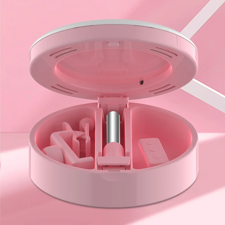 Miroir Anneau LED 6 Pouces Pliable USB – Selfie, Maquillage & Live