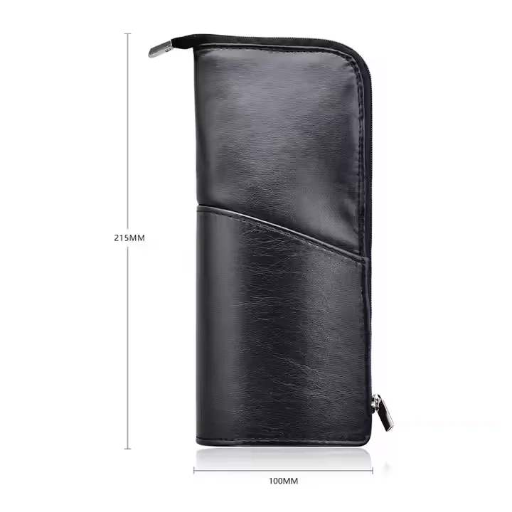 Trousse Organisateur Pinceaux Maquillage Professionnel – Cuir, Grande Capacité, Imperméable
