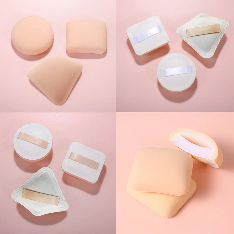 Éponge de Maquillage Super Douce – Coussin d'Air Puff Humide & Sec (Set)