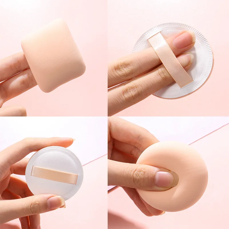 Éponge de Maquillage Super Douce – Coussin d'Air Puff Humide & Sec (Set)