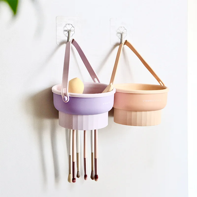 Tampon Nettoyant Silicone pour Pinceaux de Maquillage – Lavable & Réutilisable