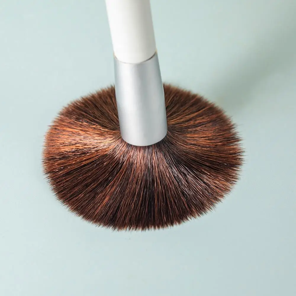 Kit 8 Pinceaux de Maquillage Professionnels avec Trousse en PU – Rose & Beige