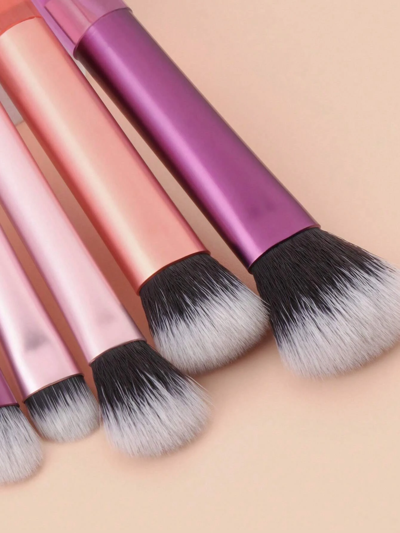 Set 10 Mini Pinceaux de Maquillage Portables - Idéal Voyage | Colorés