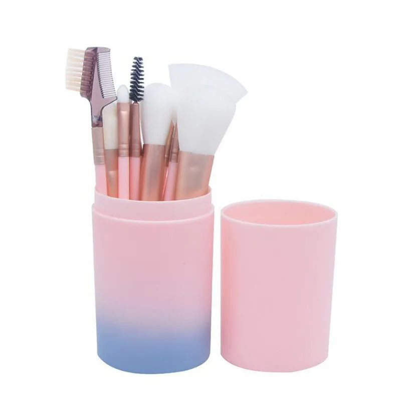 Kit 12 Pinceaux Maquillage Professionnel Portable – Visage & Yeux